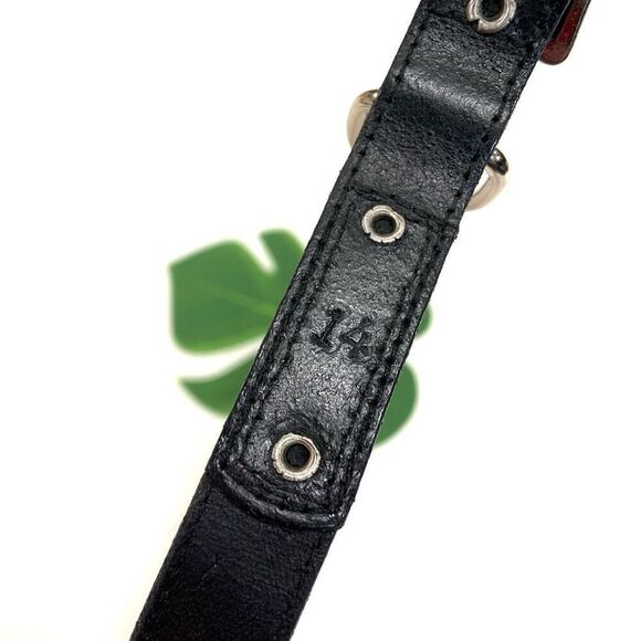 WOOF WEAR Leather Dog Collar (Sz 14) - Picture 8 of 12